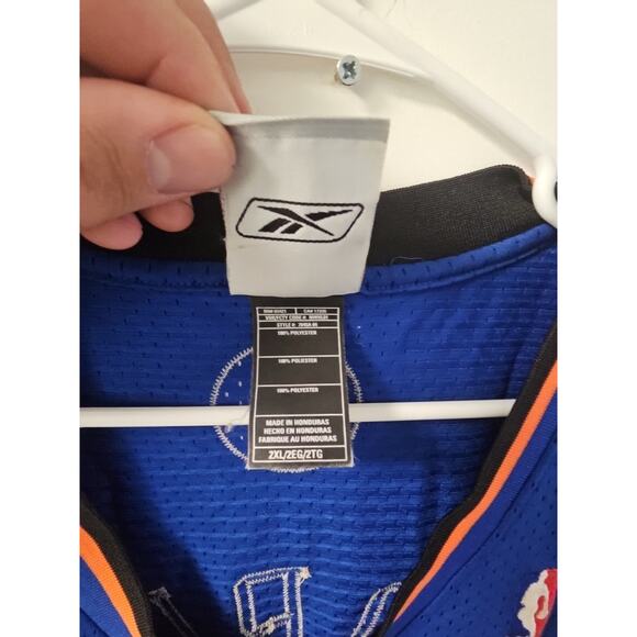 Vintage Reebok Authentic New York Knicks Stephon Marbury 3 Sewn Jersey Men’s 2XL - Picture 8 of 12